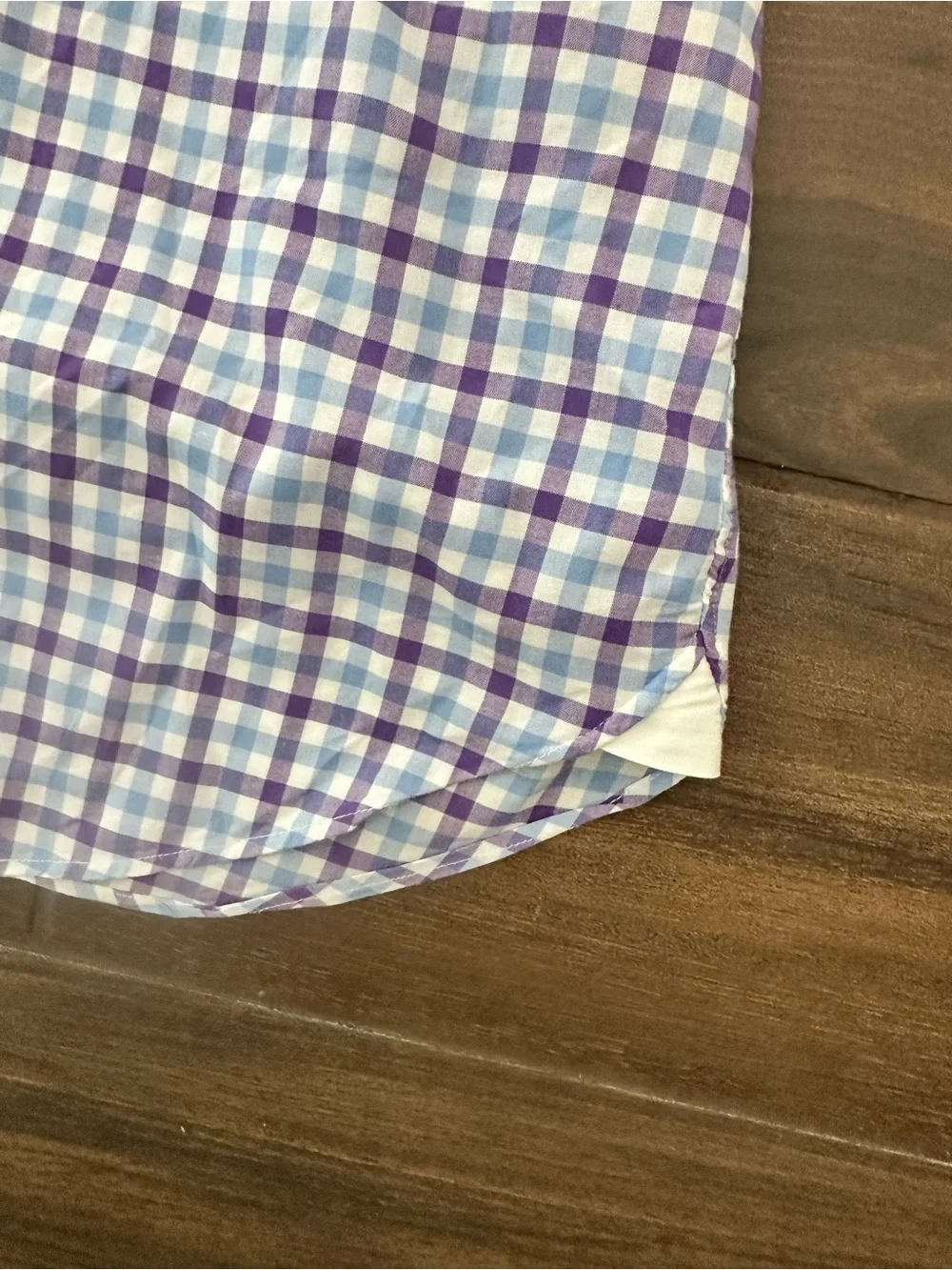 J. Crew lightweight checked